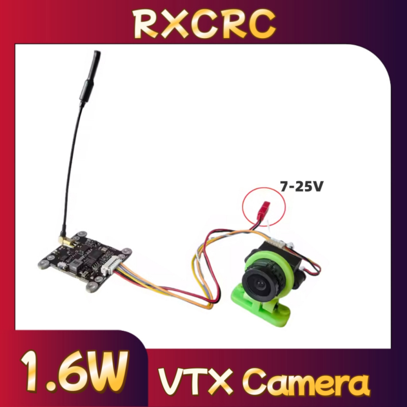 Fpv Drone Camera - Módulo RXCRC 5.8G 48CH 1.6W VTX