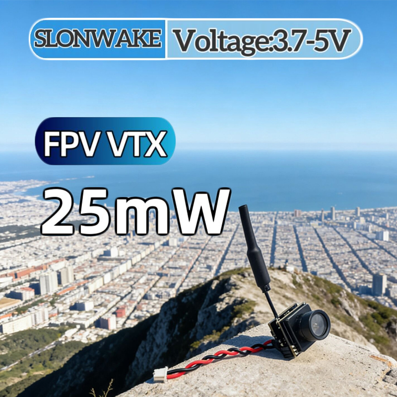 Fpv Drone Camera - Transmisor y Cámara Integrados SLONWAKE FPV