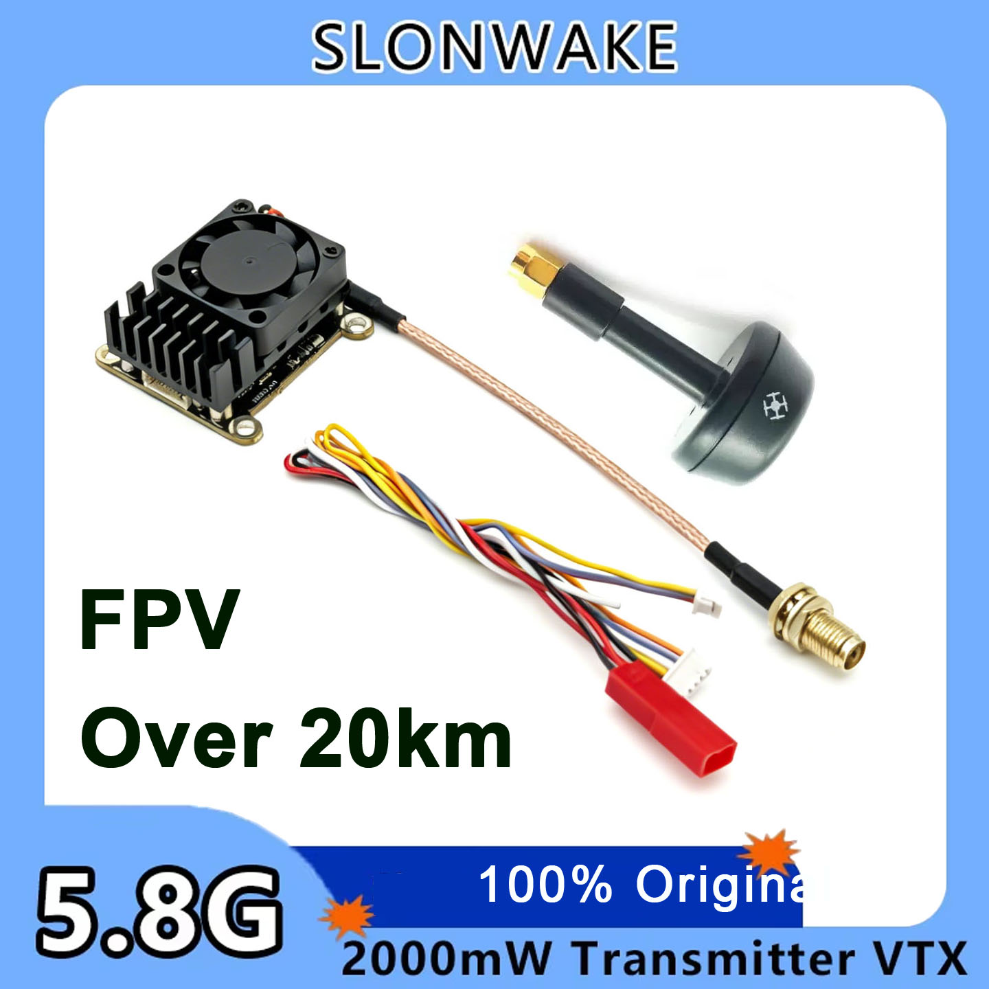 Fpv Drone Transmitter - Nuevo transmisor de video inalámbrico FPV