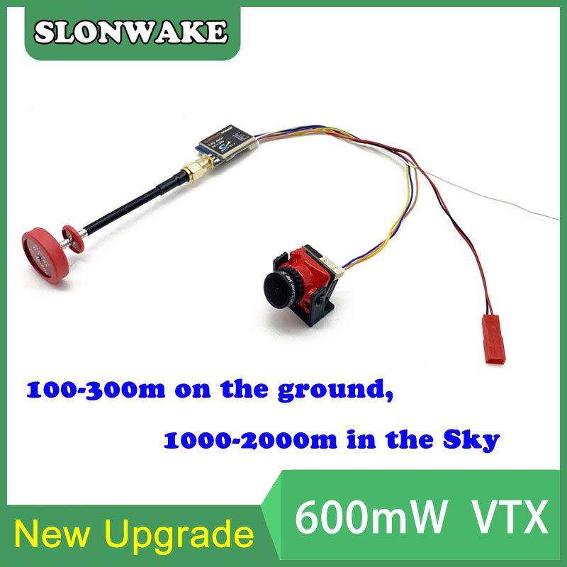 5,8G 48CH 600mW VTX-CAM ajusta - Fpv Drone Camera reseña y precio