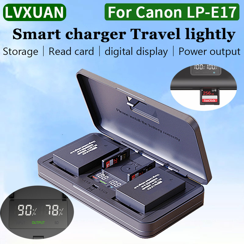 Cargador de batería LVXUAN LP- - Canon Camera Eos R8 reseña y precio
