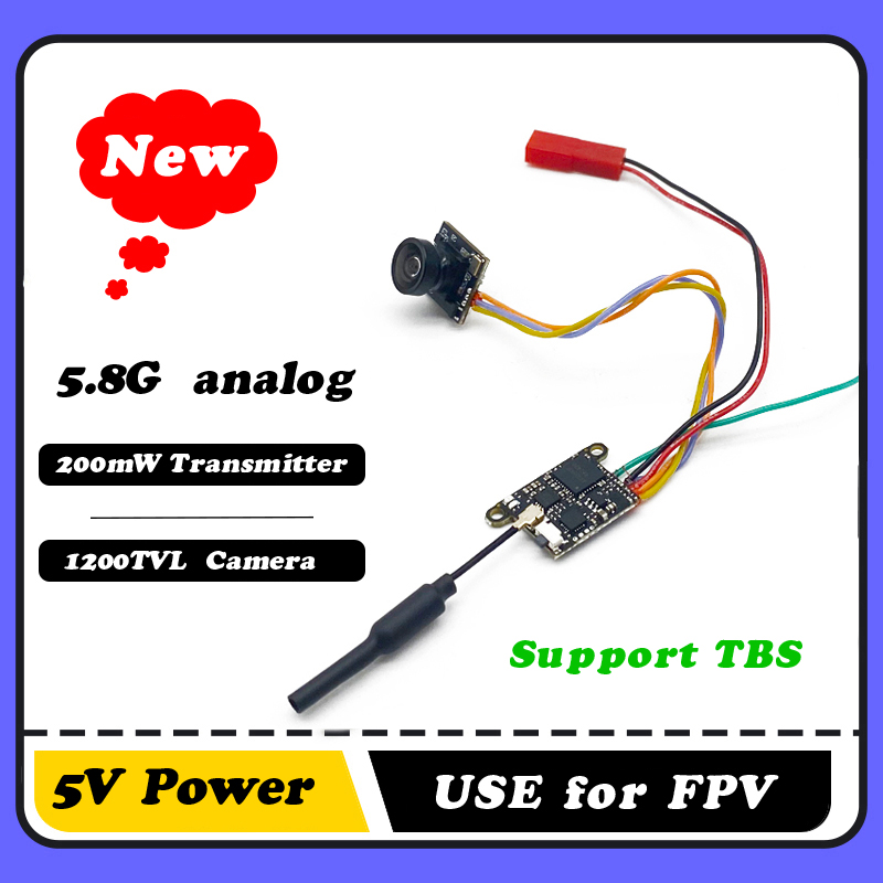 SLONWAKE 5,8G 1200TVL cámara F - Fpv Drone Transmitter reseña y precio