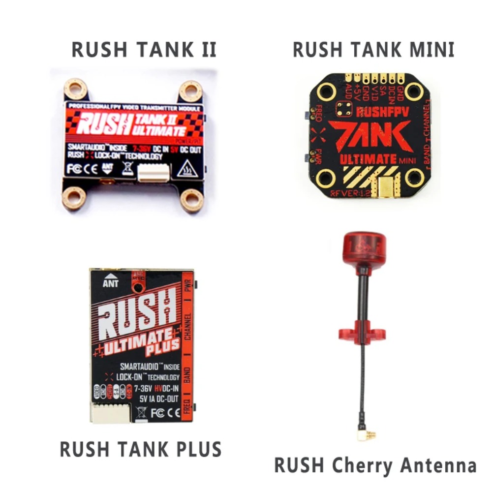 Transmisor de Video RUSH TANK  - Fpv Drone Transmitter reseña y precio