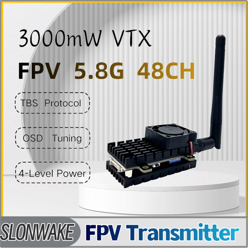 SLONWAKE 5,8G 3000mW simulació - Fpv Drone Transmitter reseña y precio